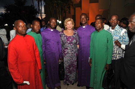 Mme Dominique Ouattara, aux pasteurs : 